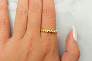 Gold Star Wrap Ring